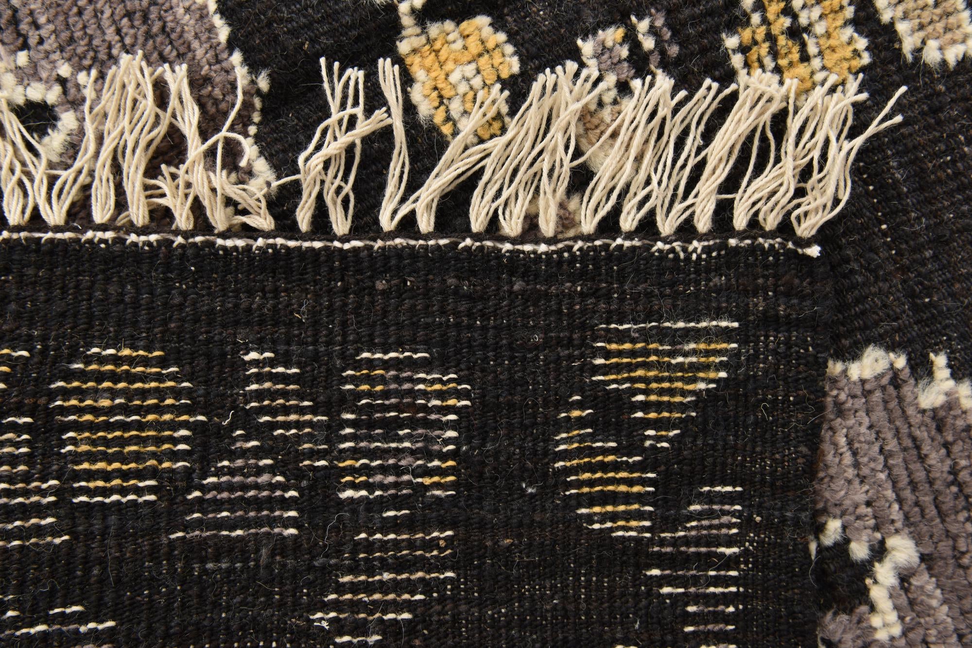 8' x 10' Hand Knotted Oushak Wool Rug