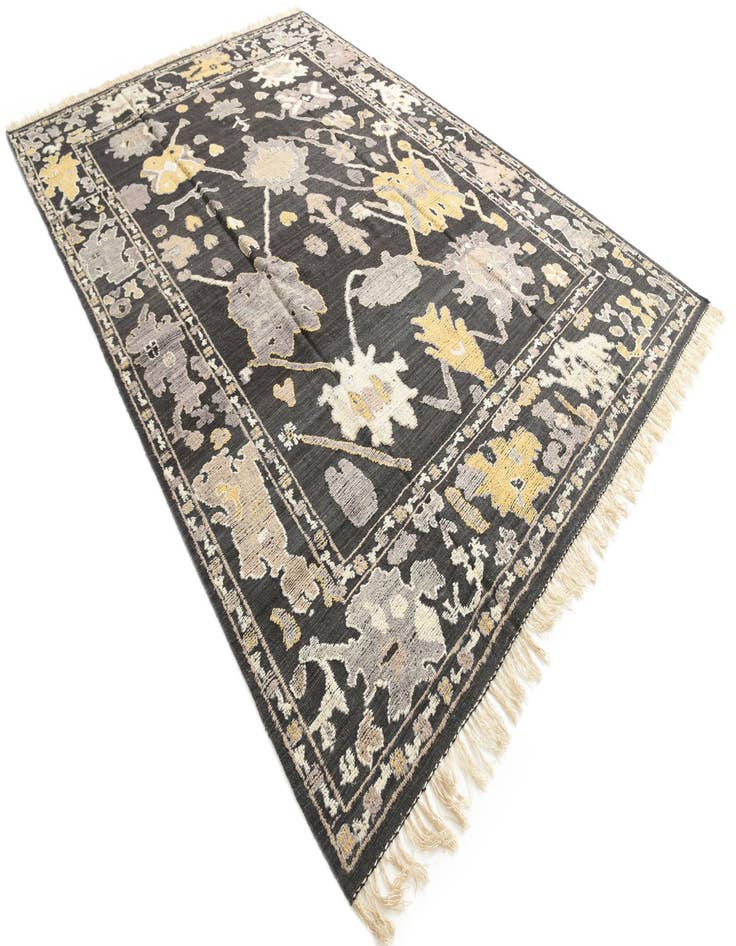 Detail image of 10' 1 x 14' 6 Hand Knotted Oushak Wool Rug