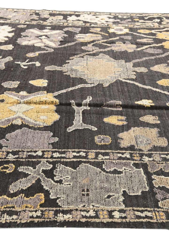 10' 1 x 14' 6 Hand Knotted Oushak Wool Rug