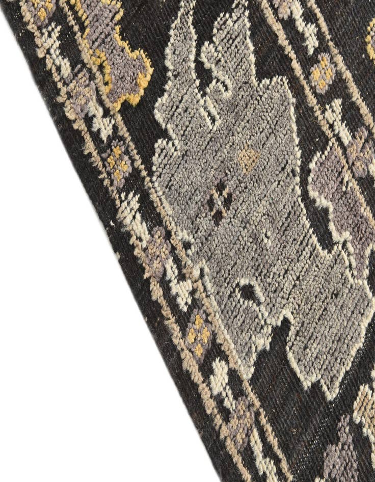 Detail image of 10' 1 x 14' 6 Hand Knotted Oushak Wool Rug