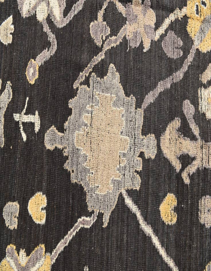Detail image of 10' 1 x 14' 6 Hand Knotted Oushak Wool Rug