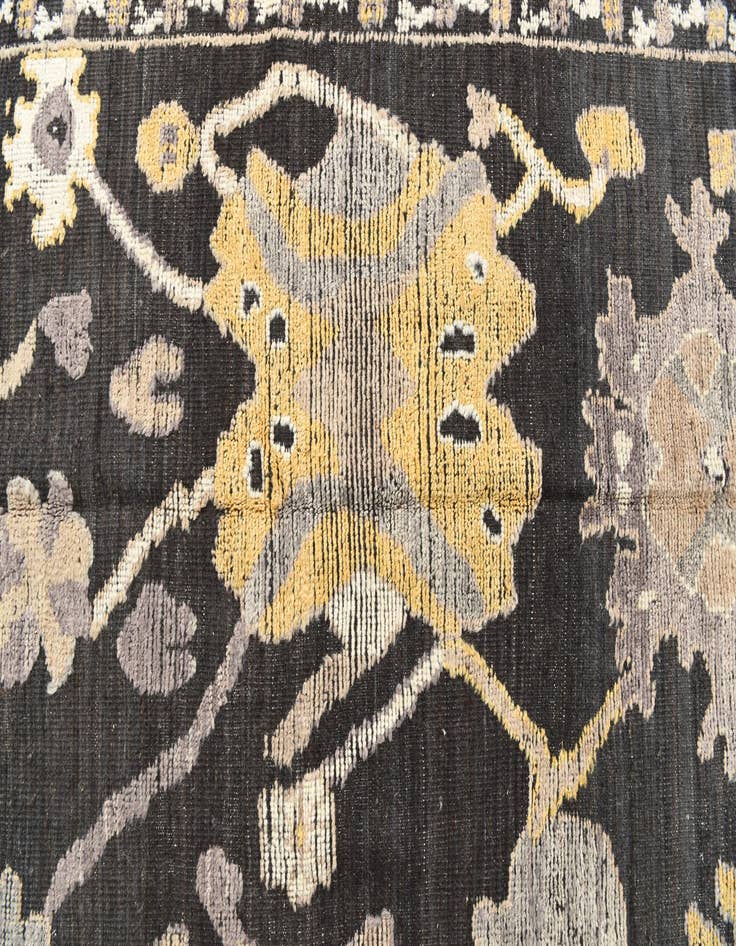 Detail image of 10' 1 x 14' 6 Hand Knotted Oushak Wool Rug