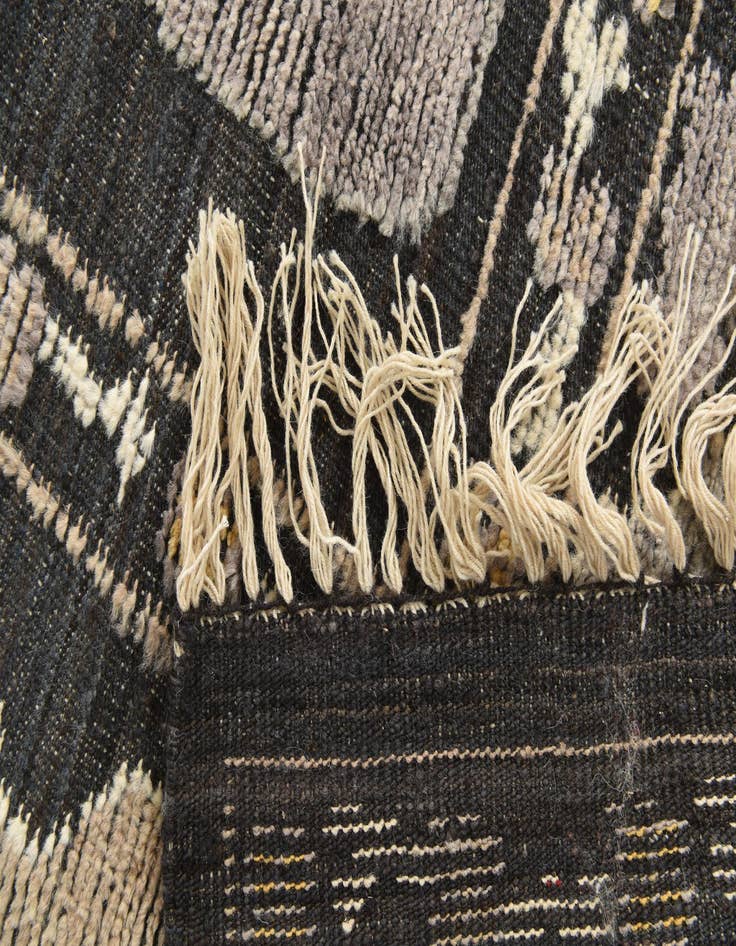 Detail image of 10' 1 x 14' 6 Hand Knotted Oushak Wool Rug