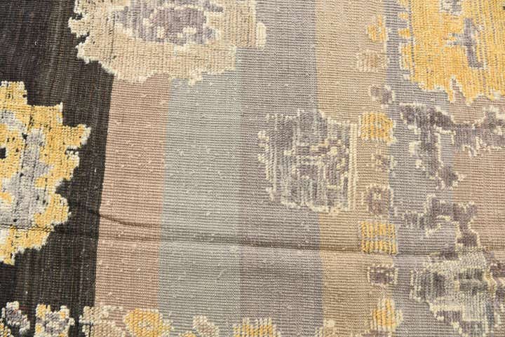 9' 3 x 13' 4 Hand Knotted Oushak Wool Rug