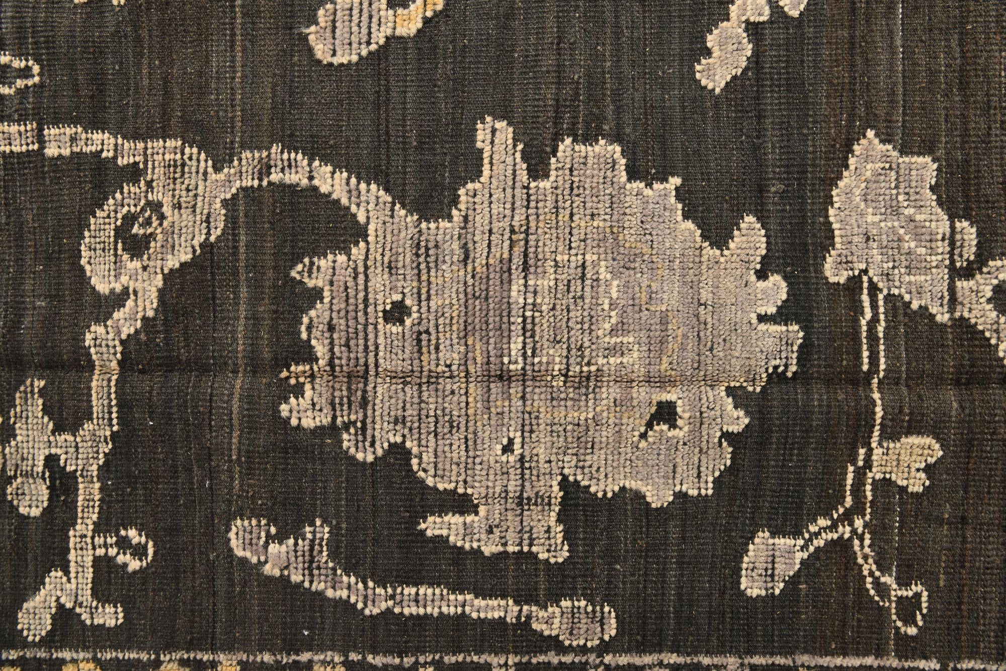 9' 4 x 12' 3 Hand Knotted Oushak Wool Rug