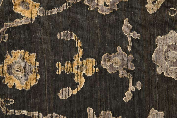 9' 4 x 12' 3 Hand Knotted Oushak Wool Rug