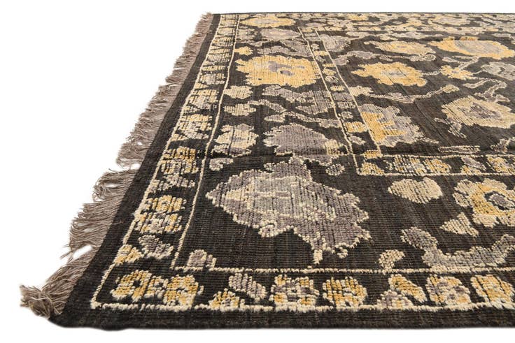 Detail image of 8' 2 x 10' 4 Hand Knotted Oushak Wool Rug