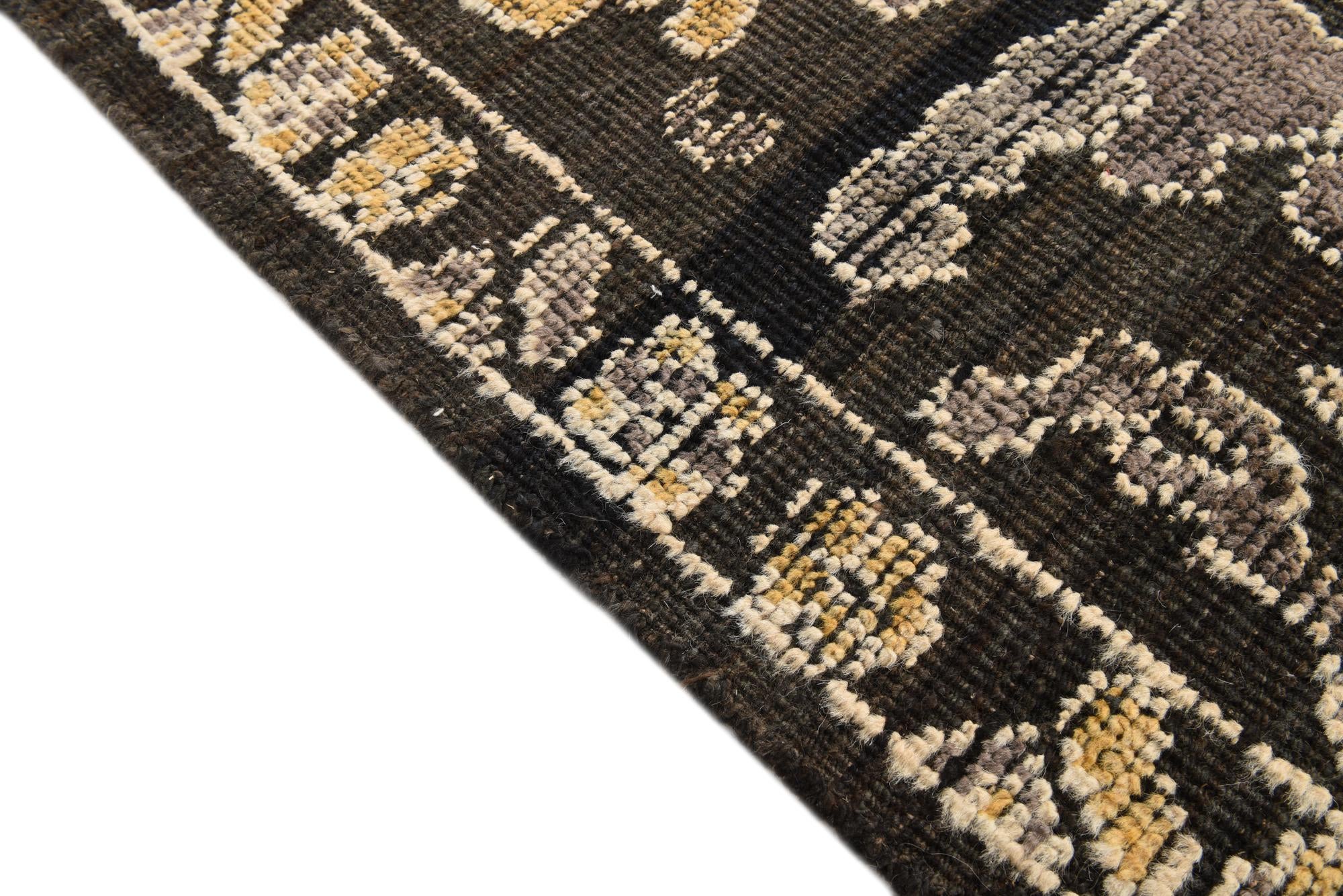 8' 2 x 10' 4 Hand Knotted Oushak Wool Rug