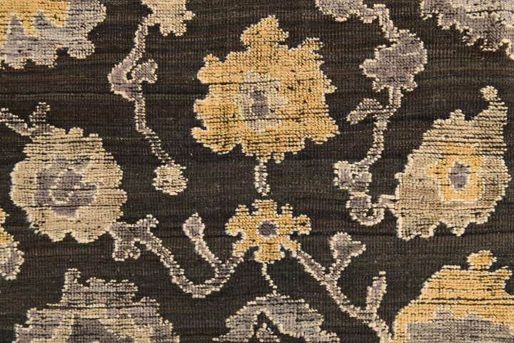 8' 2 x 10' 4 Hand Knotted Oushak Wool Rug