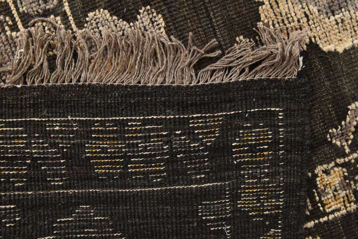 8' 2 x 10' 4 Hand Knotted Oushak Wool Rug