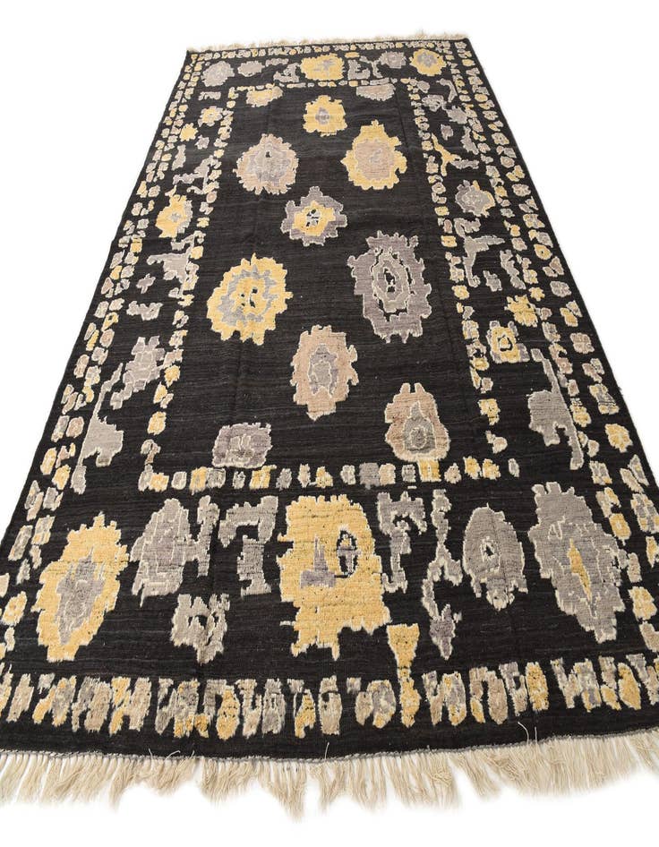 Detail image of 10' x 14'  Hand Knotted Oushak Wool Rug