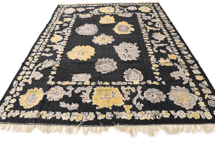 Detail image of 8' x 10' 1 Hand Knotted Oushak Wool Rug