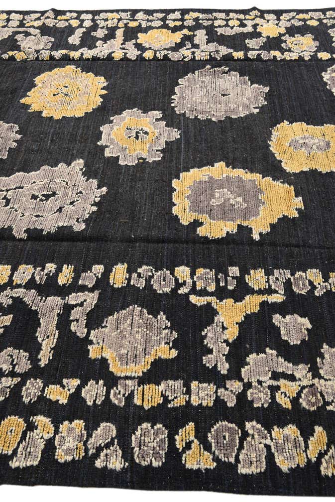 8' x 10' 1 Hand Knotted Oushak Wool Rug