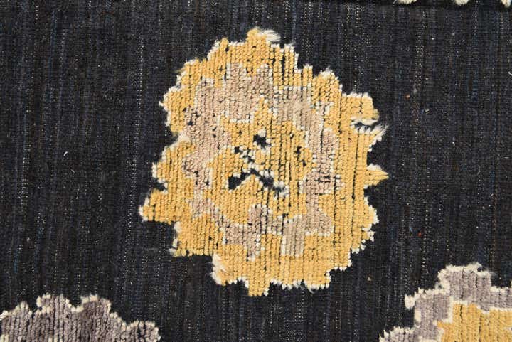 8' x 10' 1 Hand Knotted Oushak Wool Rug