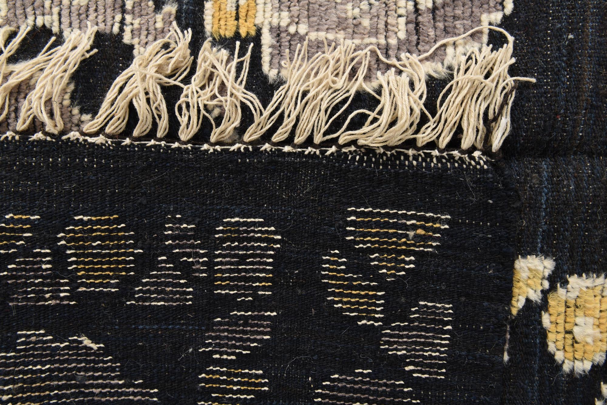 8' x 10' 1 Hand Knotted Oushak Wool Rug