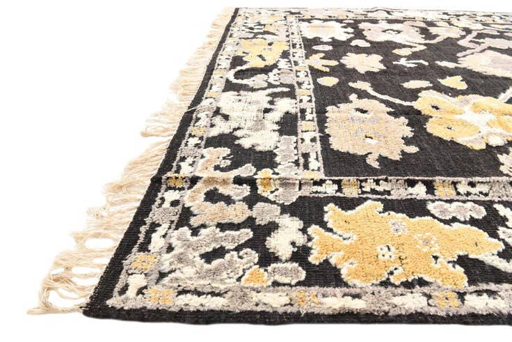 Detail image of 8' 2 x 9' 11 Hand Knotted Oushak Wool Rug