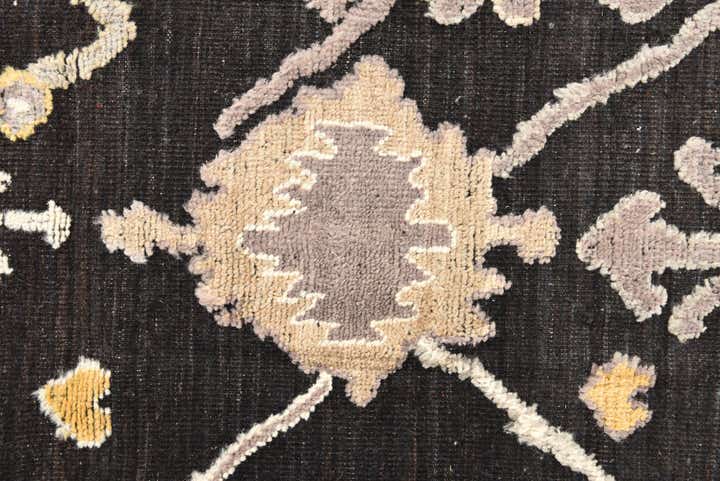 8' 2 x 9' 11 Hand Knotted Oushak Wool Rug