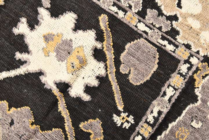 8' 2 x 9' 11 Hand Knotted Oushak Wool Rug