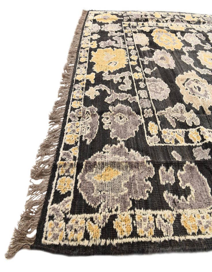 Detail image of 8' x 10' 1 Hand Knotted Oushak Wool Rug