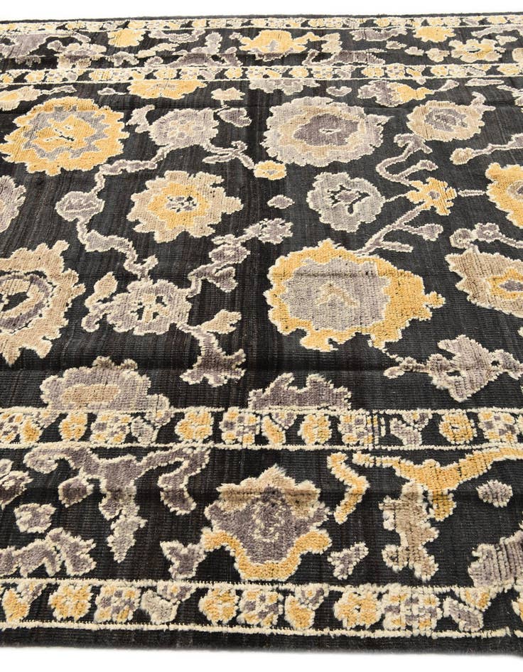 Detail image of 8' x 10' 1 Hand Knotted Oushak Wool Rug