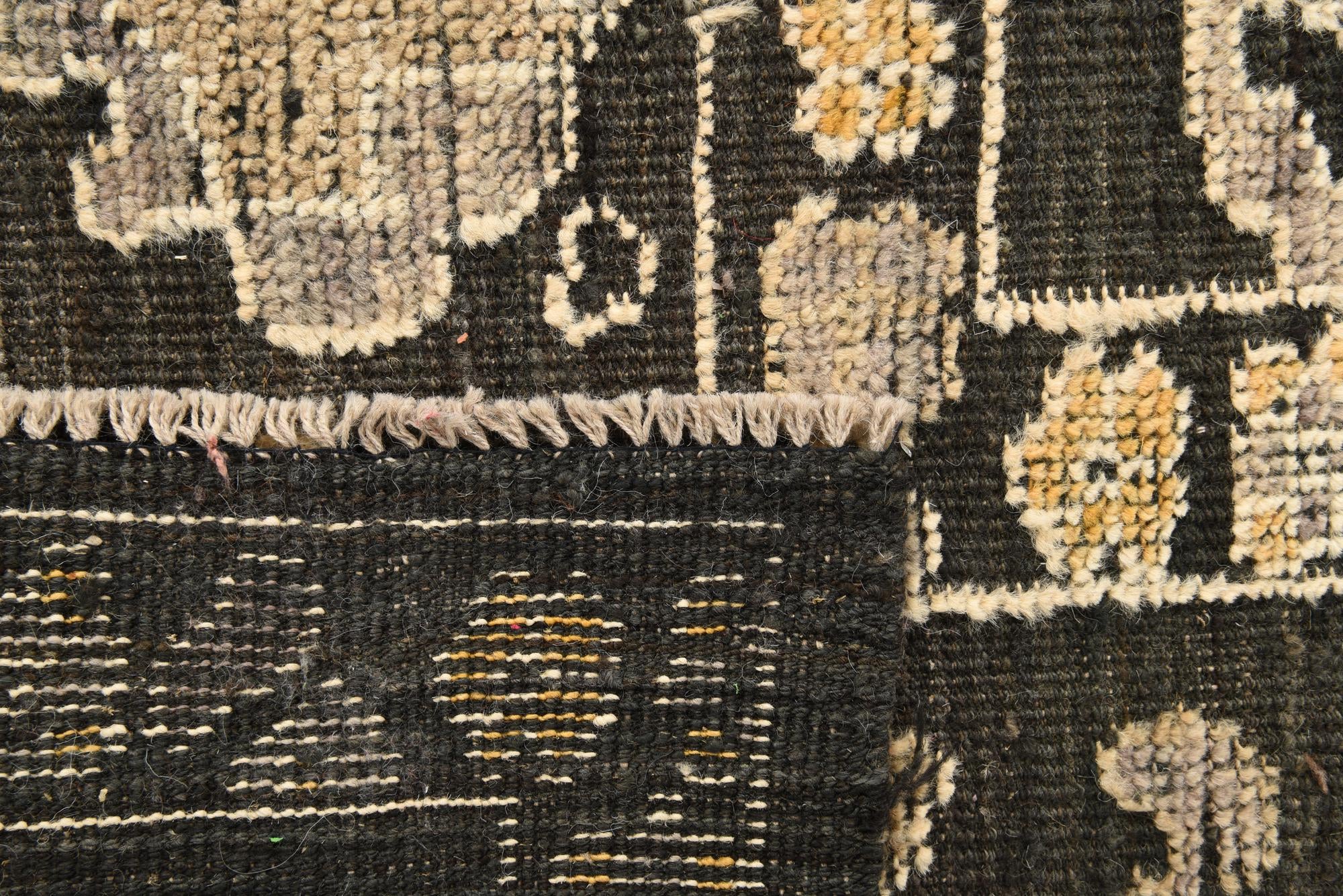 9' 3 x 12' Hand Knotted Oushak Wool Rug