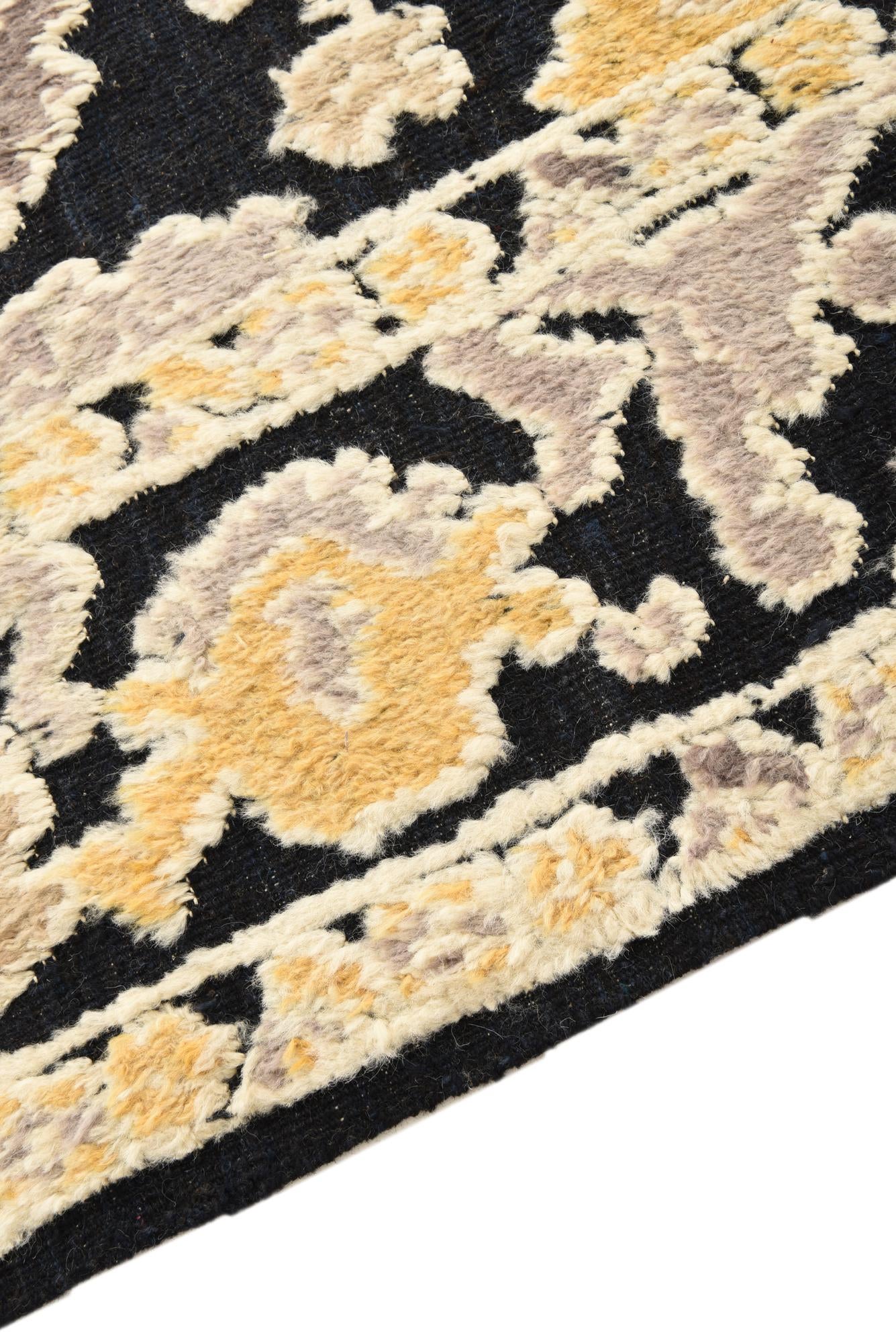 8' x 10' 10 Hand Knotted Oushak Wool Rug