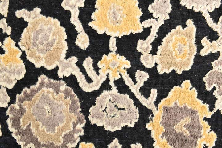8' x 10' 10 Hand Knotted Oushak Wool Rug