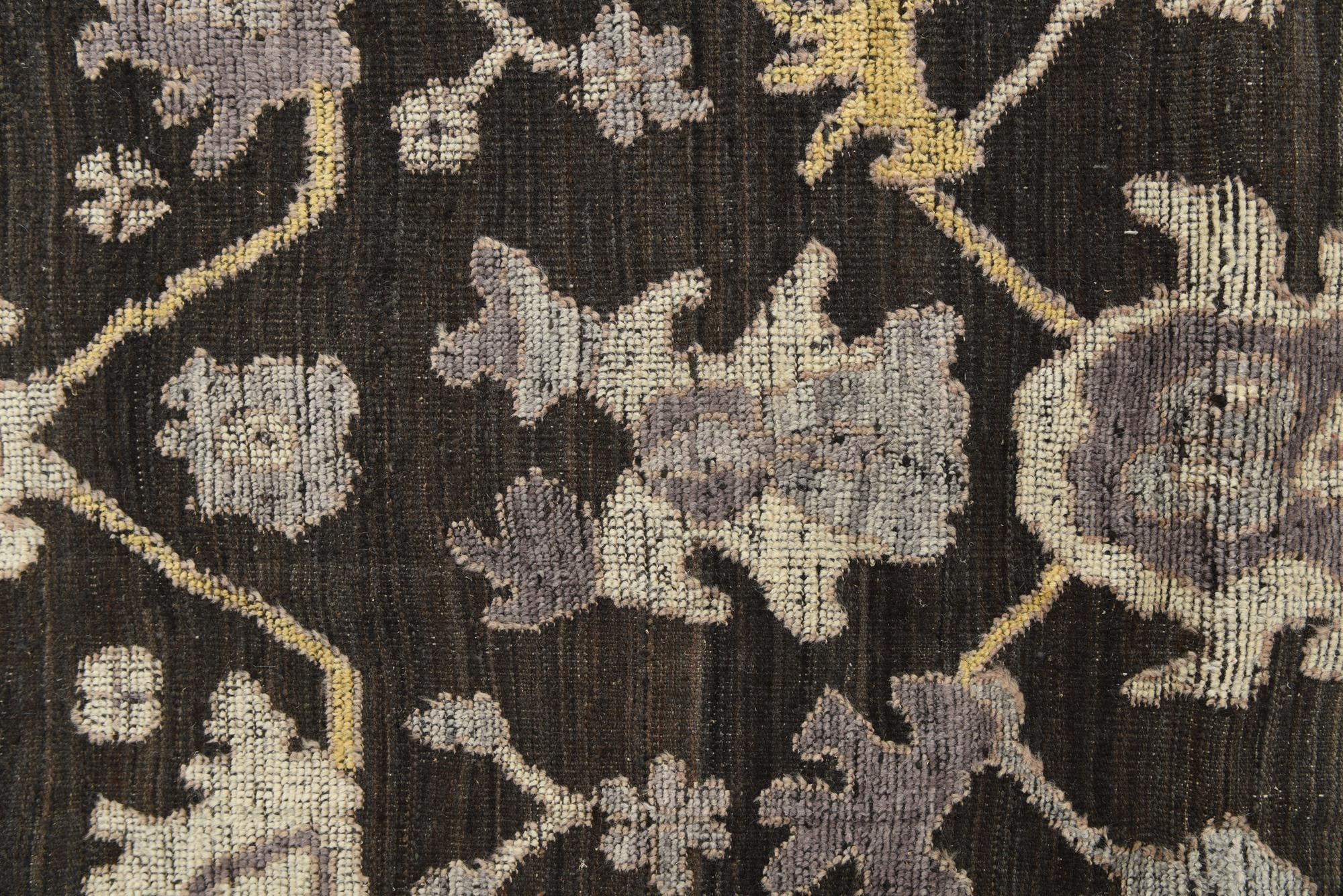 9' 2 x 12' 3 Hand Knotted Oushak Wool Rug