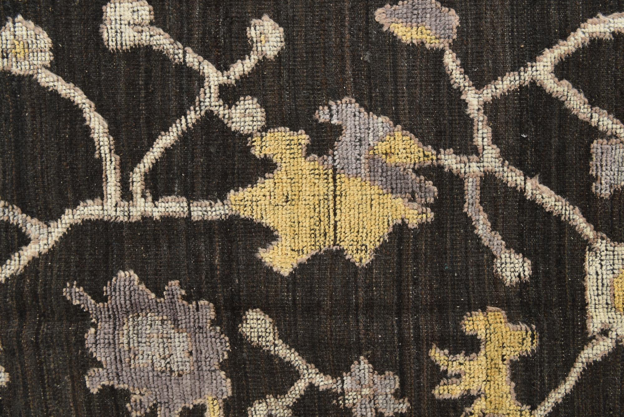 9' 2 x 12' 3 Hand Knotted Oushak Wool Rug