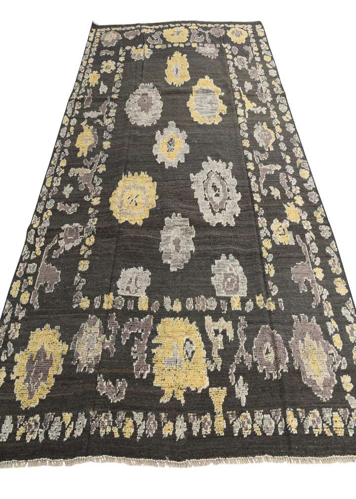 7' 10 x 10' 6 Hand Knotted Oushak Wool Rug
