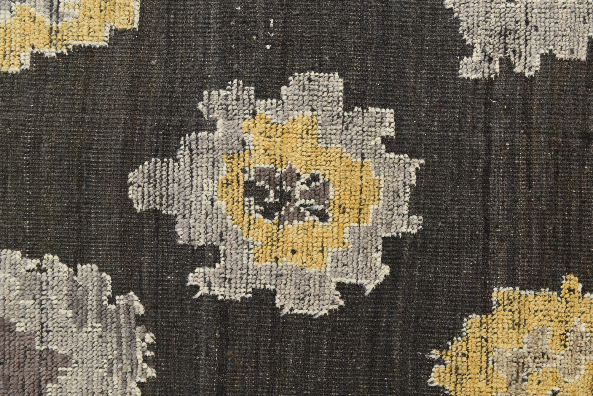 7' 10 x 10' 6 Hand Knotted Oushak Wool Rug