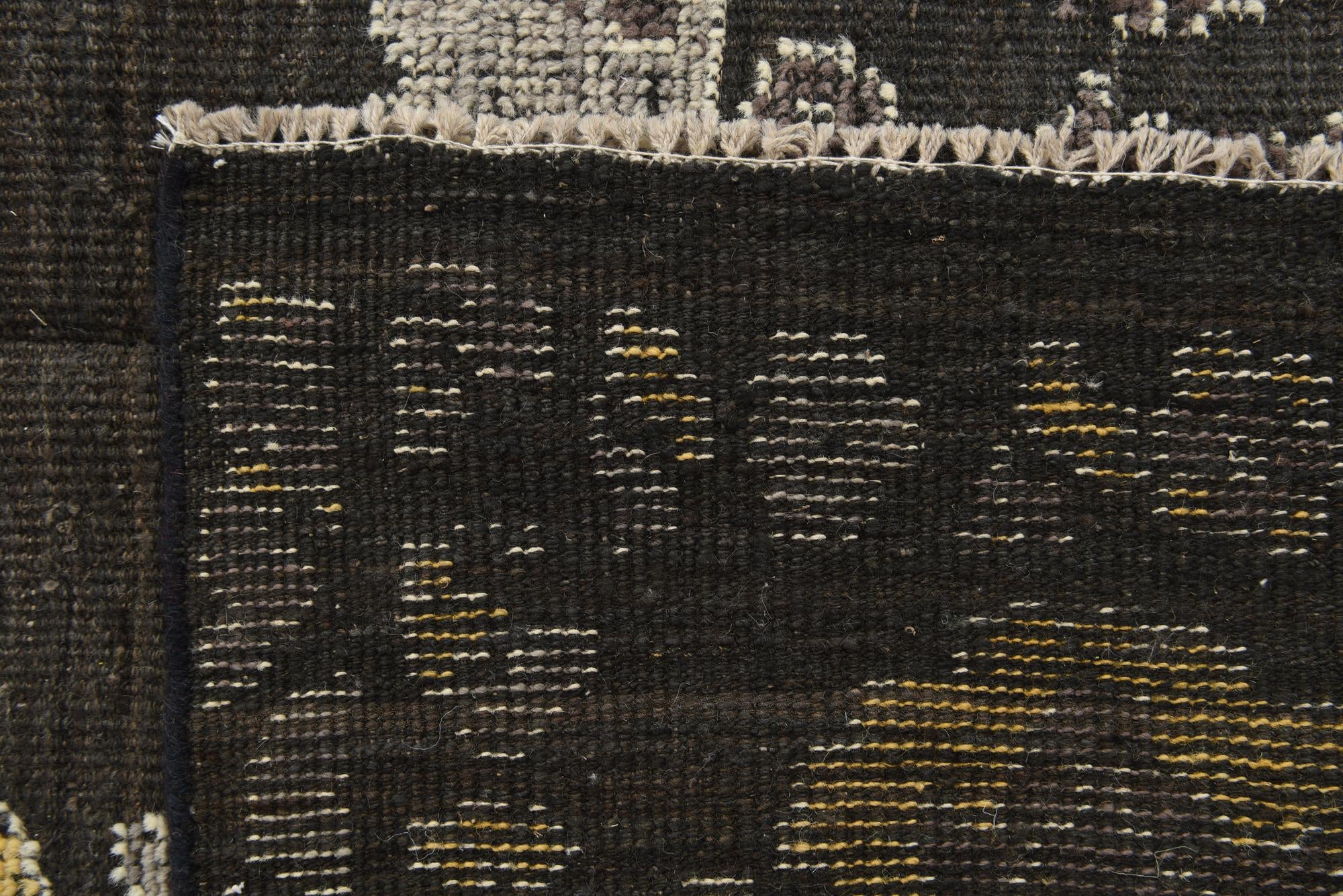 7' 10 x 10' 6 Hand Knotted Oushak Wool Rug