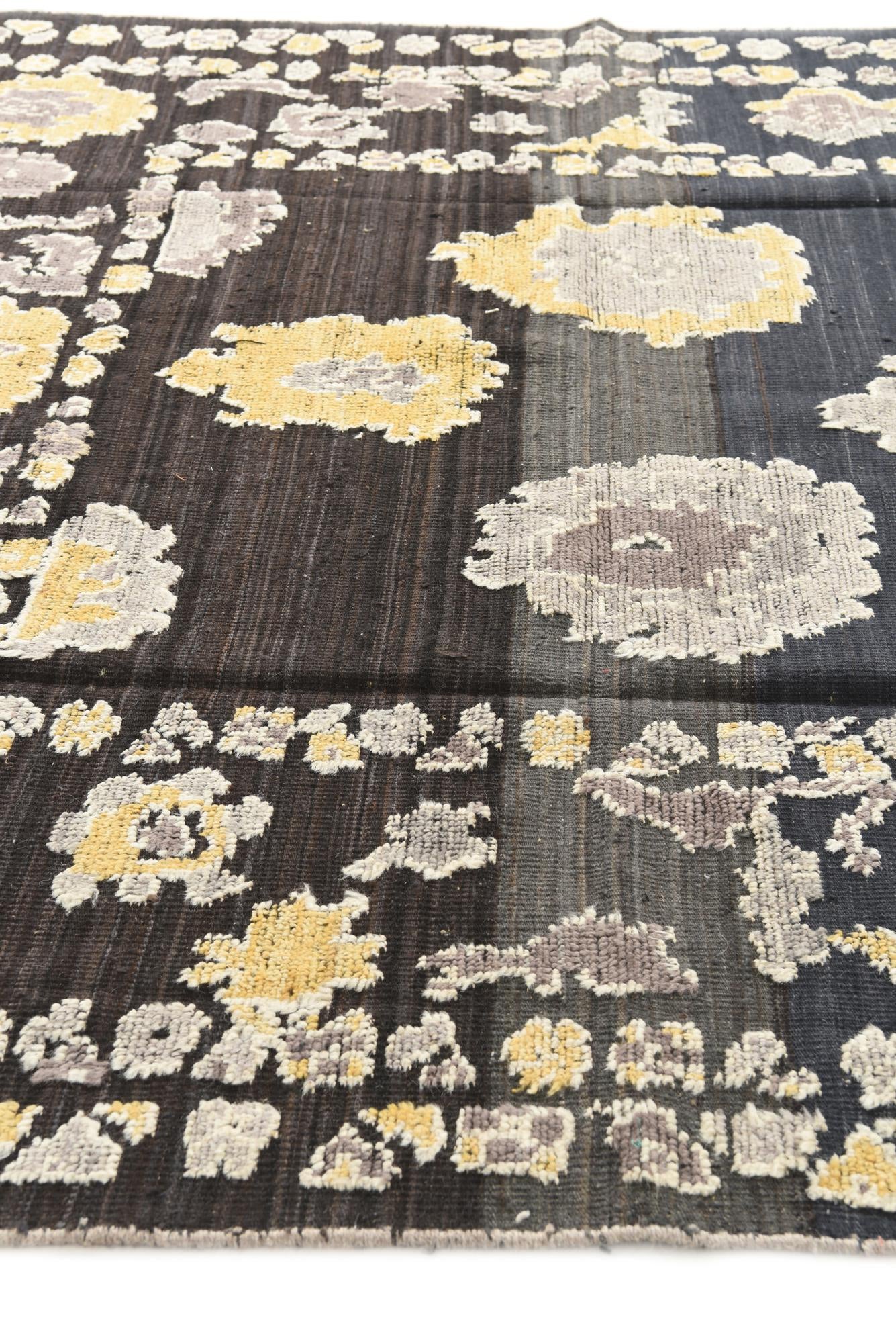 8' x 10' 1 Hand Knotted Oushak Wool Rug