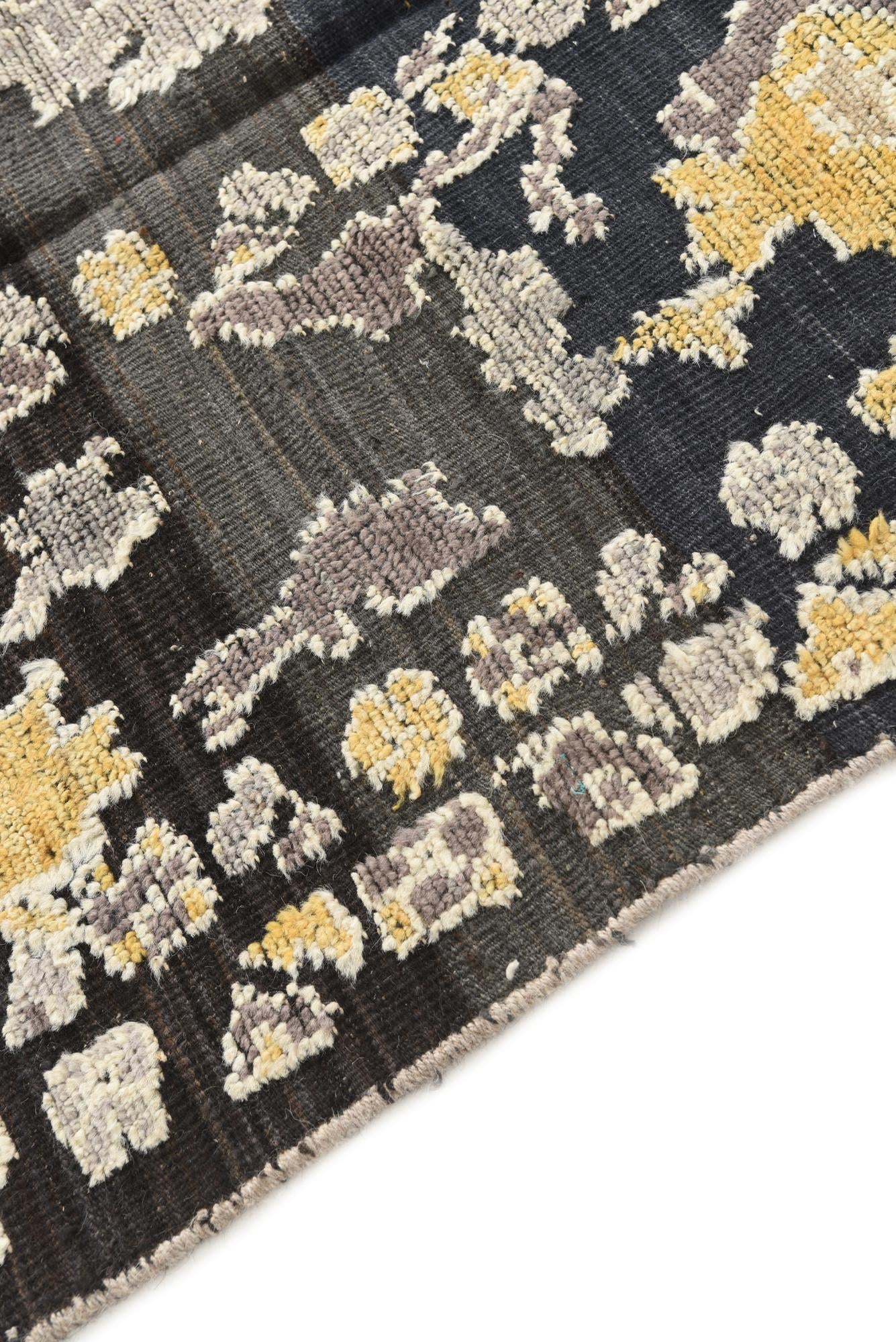 8' x 10' 1 Hand Knotted Oushak Wool Rug