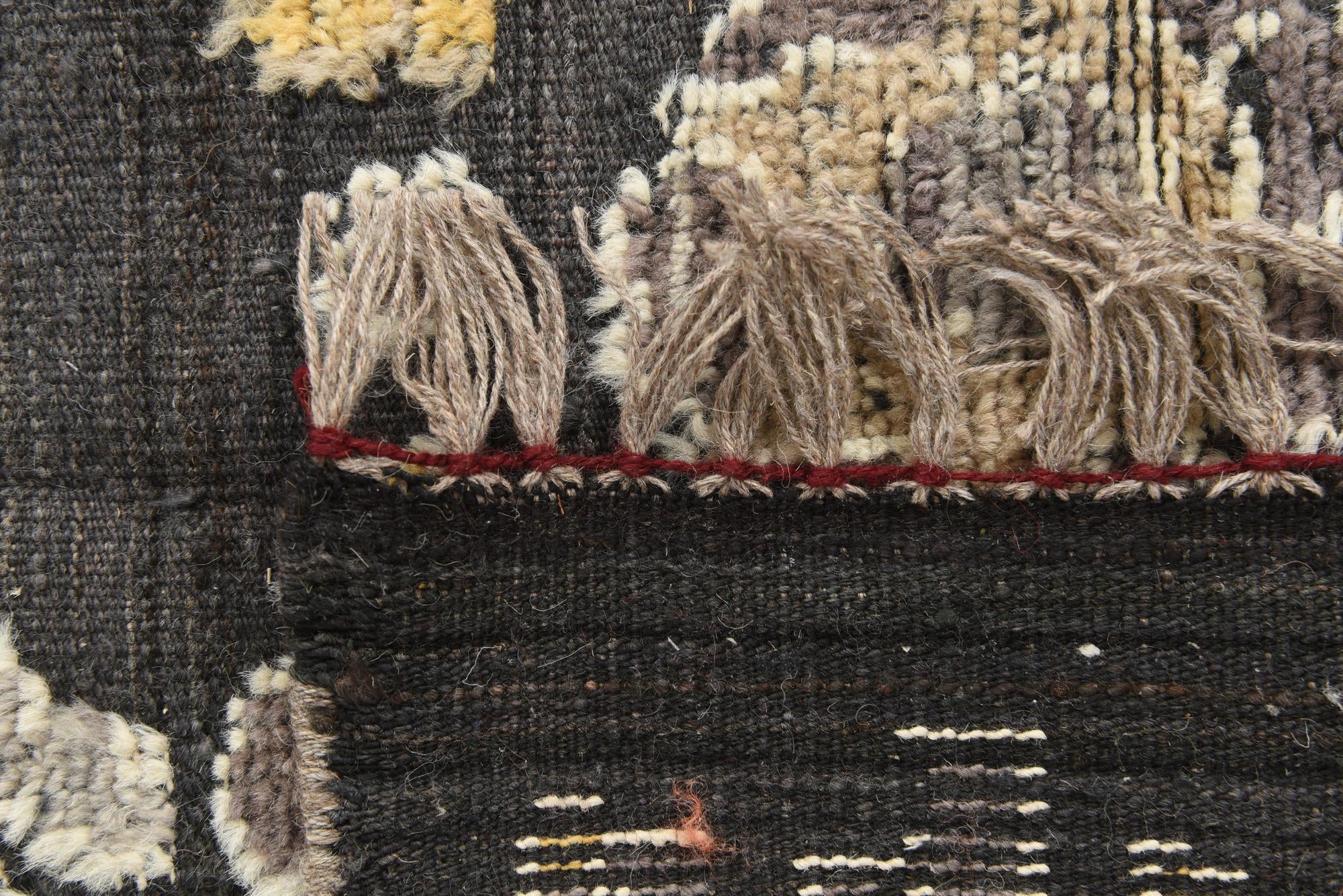 8' x 10' 1 Hand Knotted Oushak Wool Rug