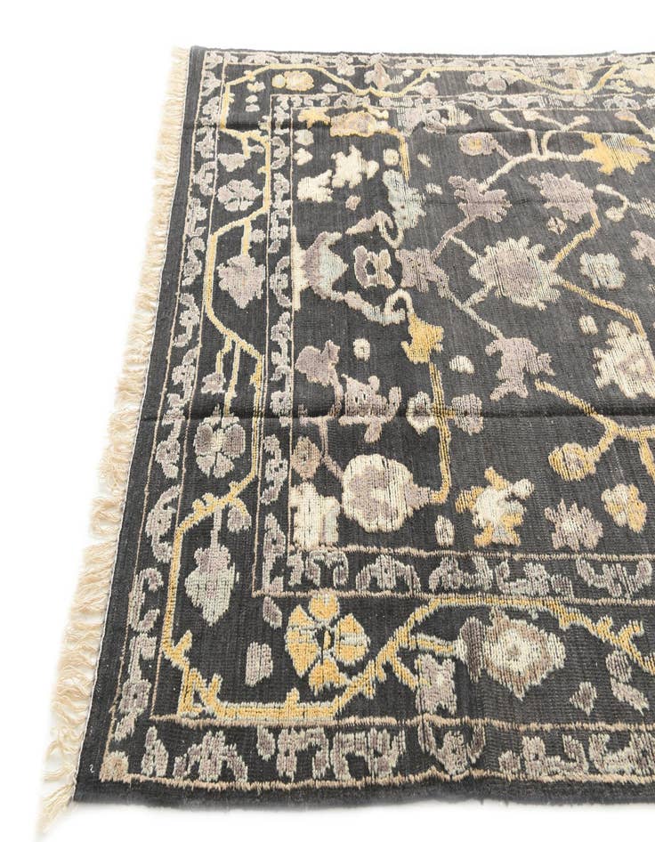 Detail image of 8' x 10' 5  Hand Knotted Oushak Wool Rug