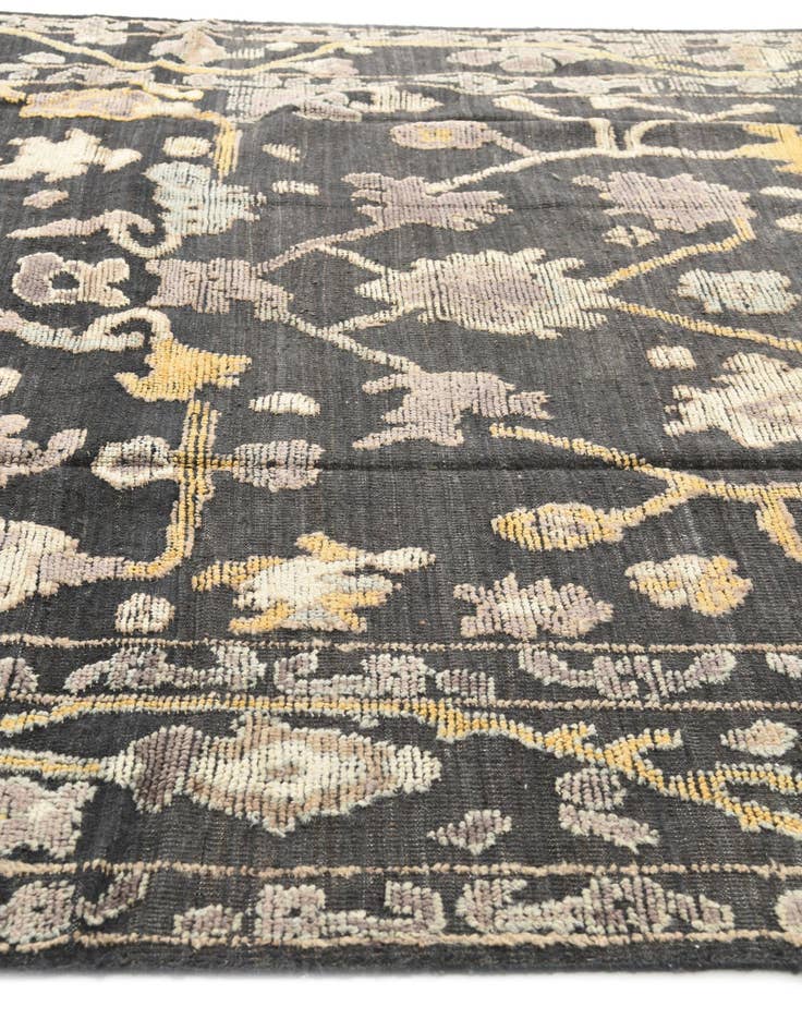 Detail image of 8' x 10' 5  Hand Knotted Oushak Wool Rug