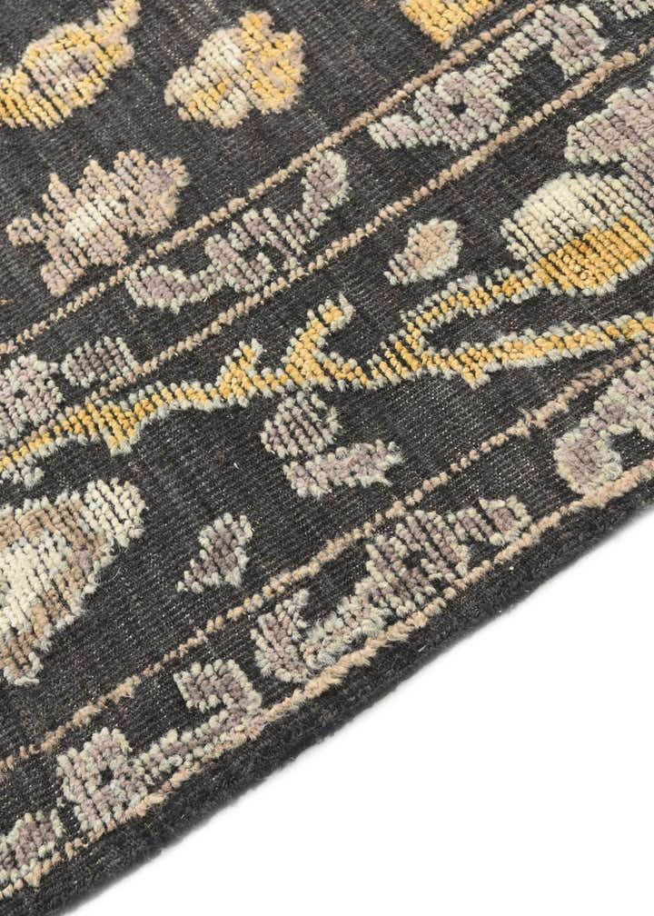 8' x 10' 5 Hand Knotted Oushak Wool Rug