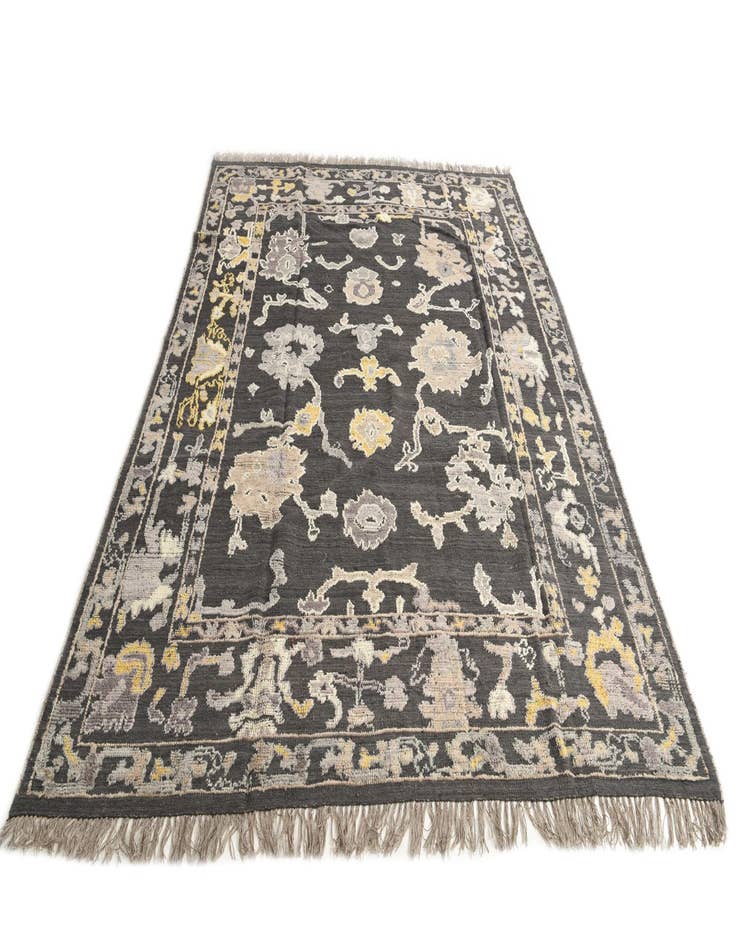 Detail image of 8' x 10' 3  Hand Knotted Oushak Wool Rug