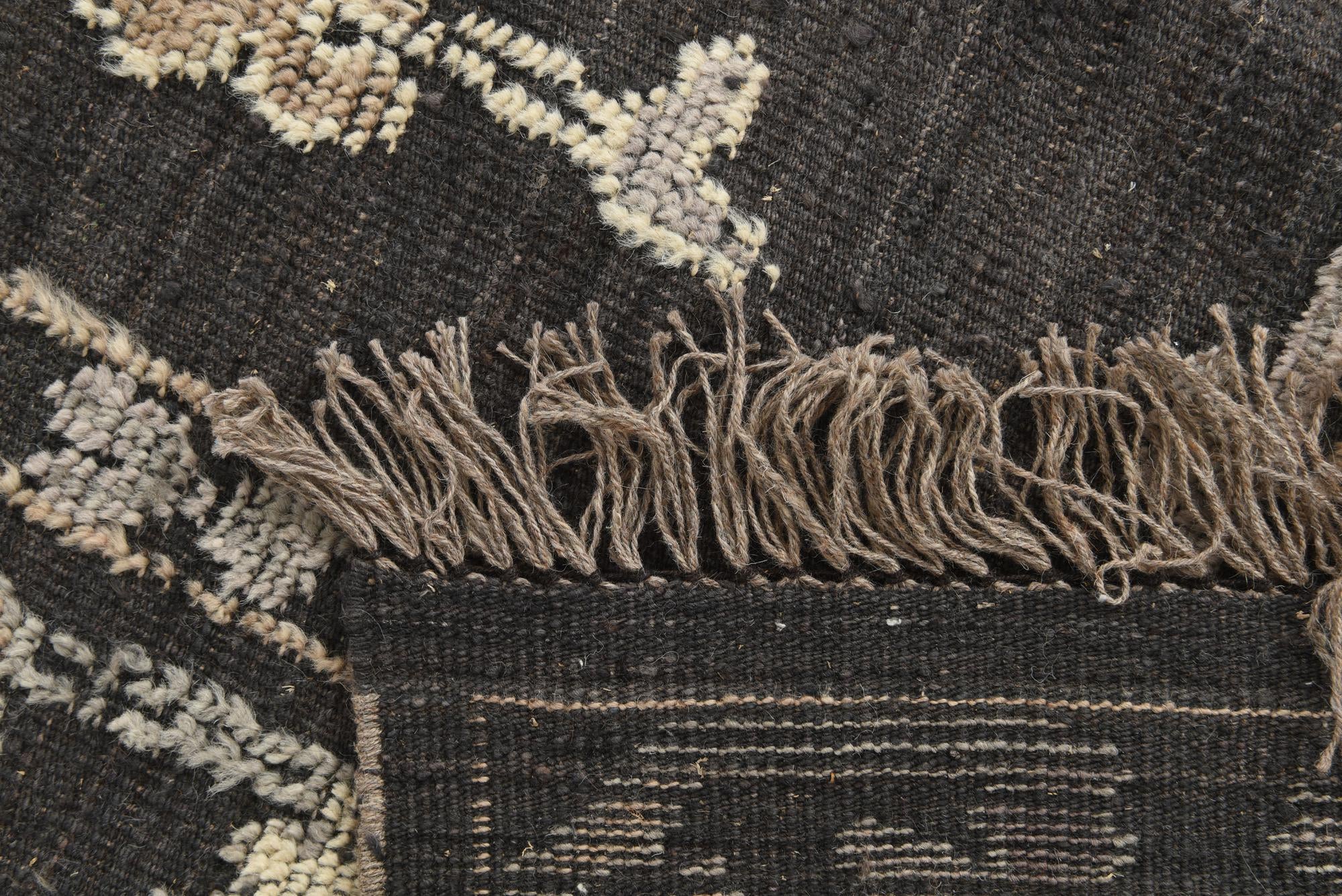 8' x 10' 3 Hand Knotted Oushak Wool Rug