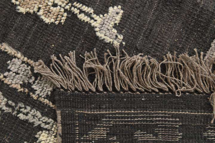 8' x 10' 3 Hand Knotted Oushak Wool Rug