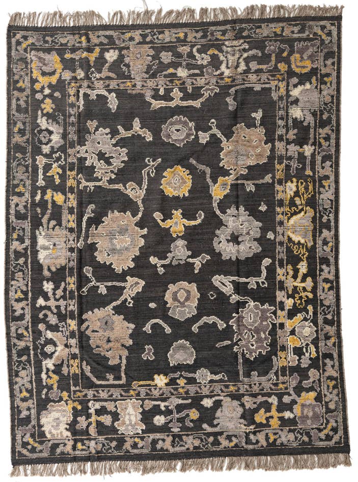 Detail image of 8' x 10' 3 Hand Knotted Oushak Wool Rug