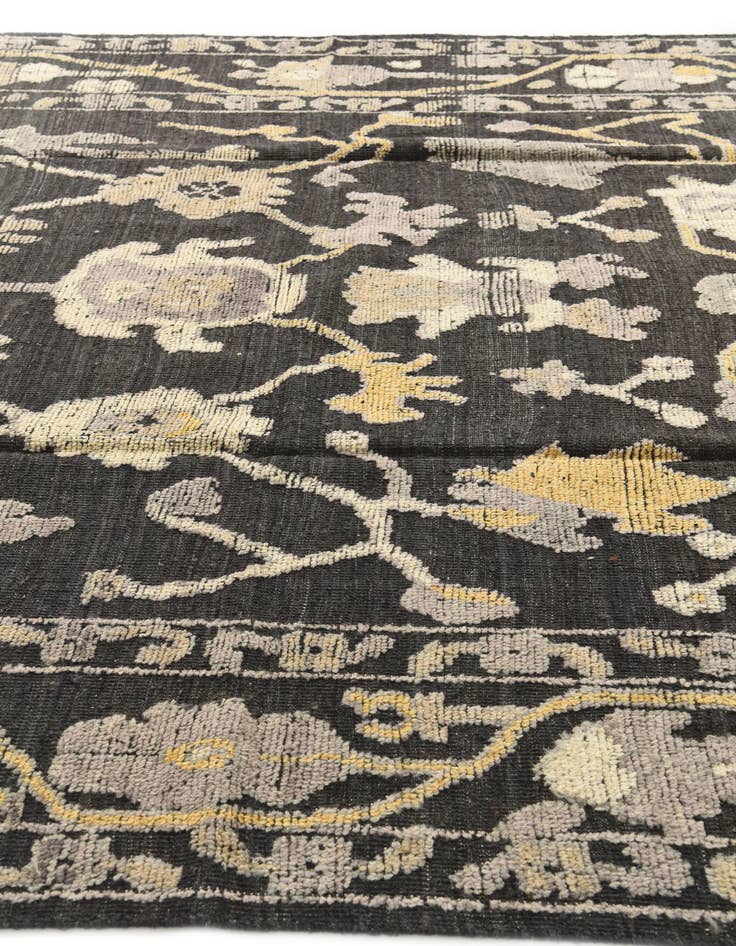 Detail image of 9' 3 x 12' 8  Hand Knotted Oushak Wool Rug