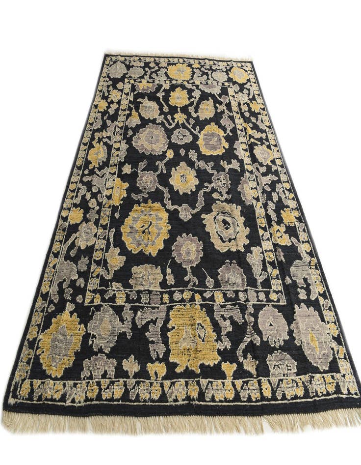 Detail image of 8' x 11' Hand Knotted Oushak Wool Rug