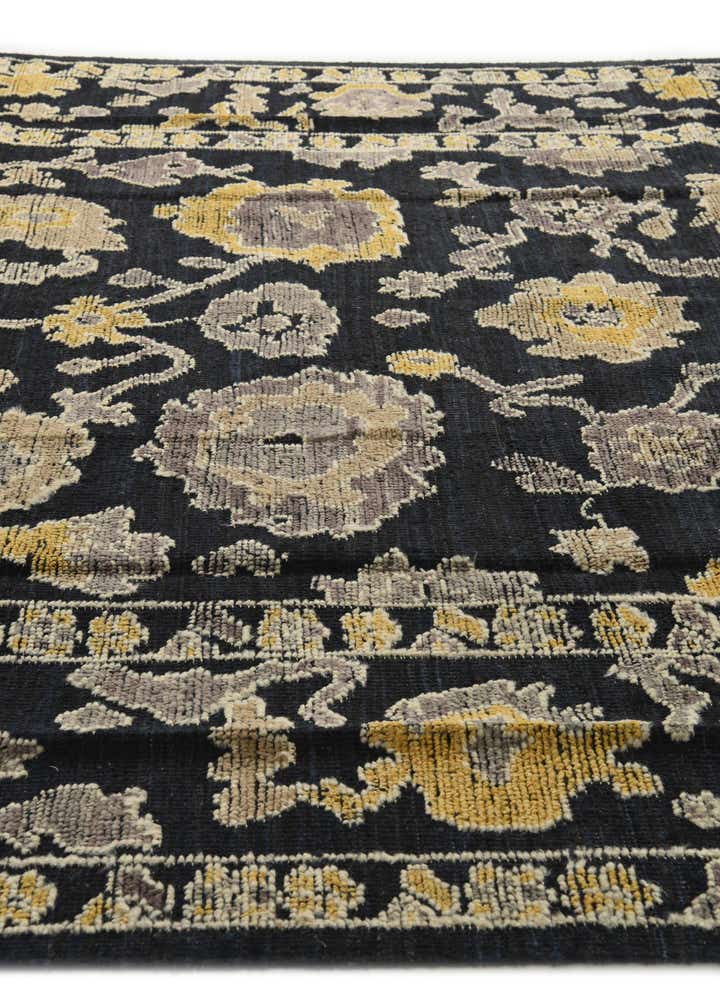 8' x 11' Hand Knotted Oushak Wool Rug