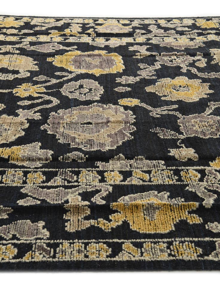 Detail image of 8' x 11' Hand Knotted Oushak Wool Rug