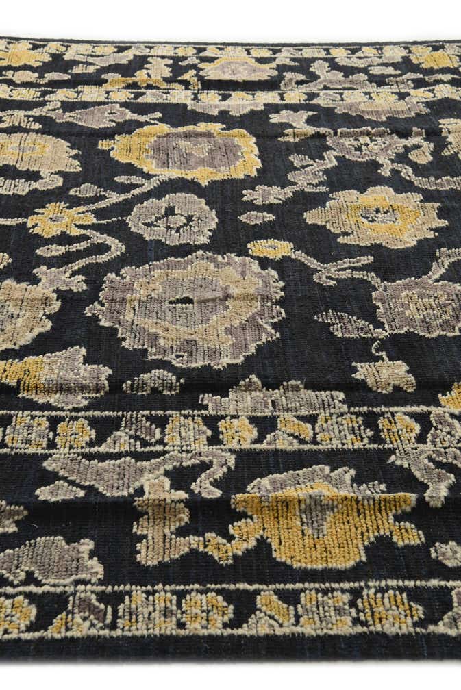 8' x 11' Hand Knotted Oushak Wool Rug