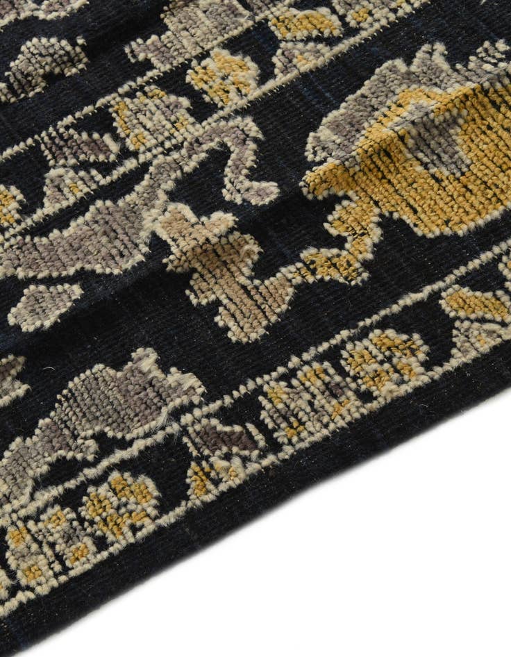 Detail image of 8' x 11' Hand Knotted Oushak Wool Rug