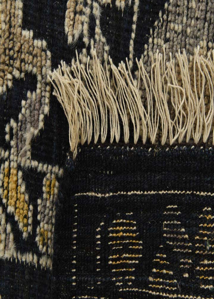 8' x 11' Hand Knotted Oushak Wool Rug