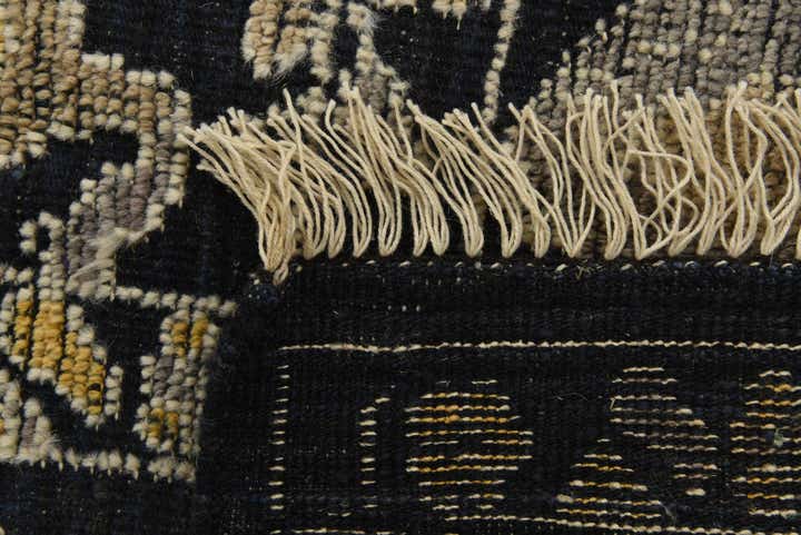 8' x 11' Hand Knotted Oushak Wool Rug